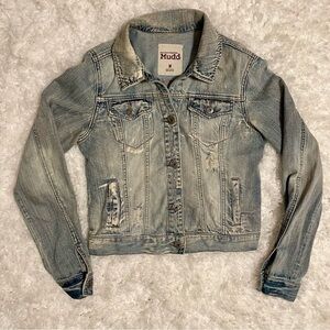 Women’s Distressed Mudd Jean Jacket